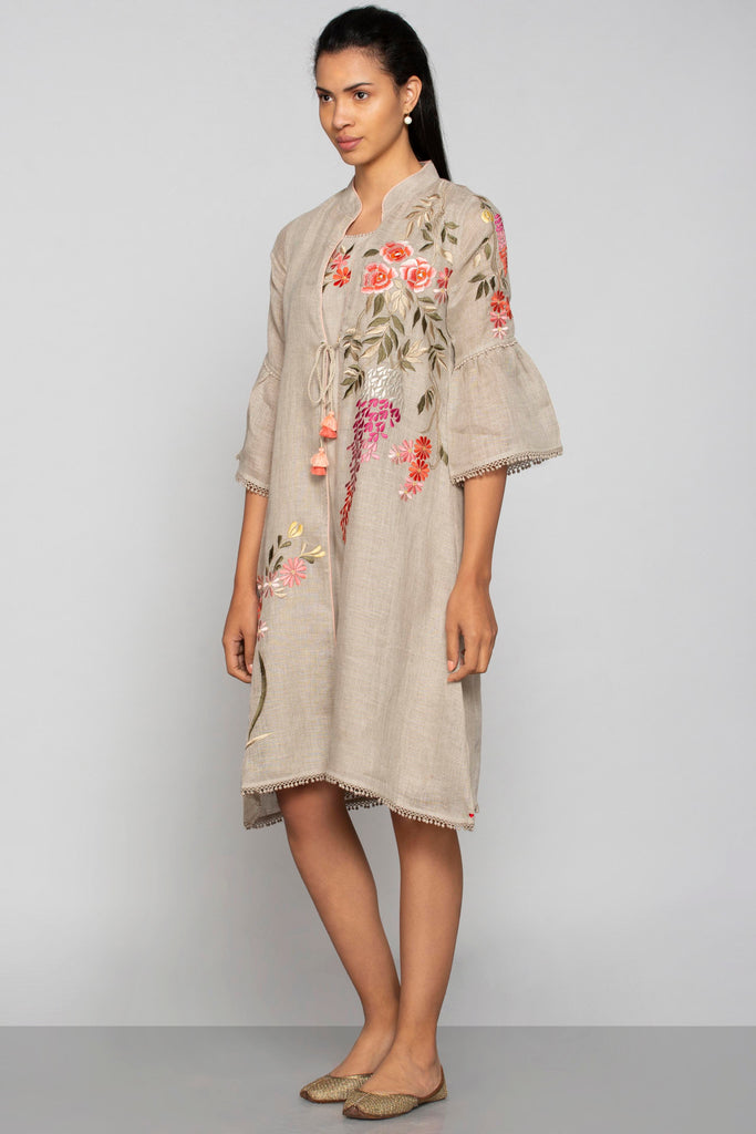 Secret Garden Rizo Jacket and Solane Natural-Jackets-KAVERi